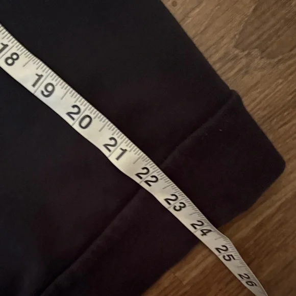 Adidas Women's Black Sweatshirt with White Logo - Picture 4 of 5